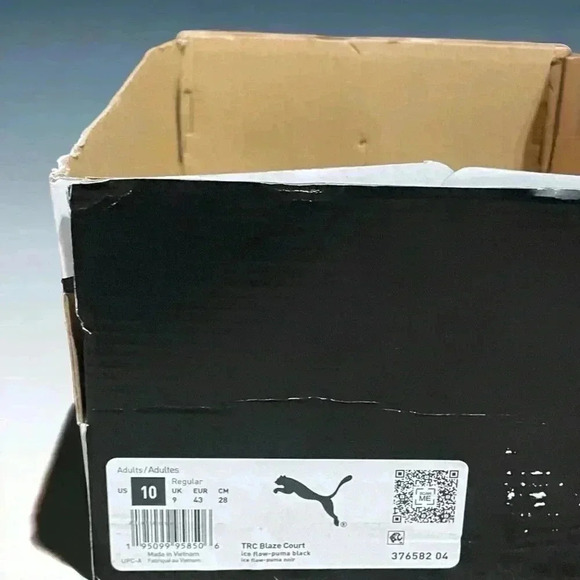 Puma TRC Blaze Court 'Ice Flow Black NEW W Tags Men's Size 10. ProFoam+Midsole - Picture 4 of 7